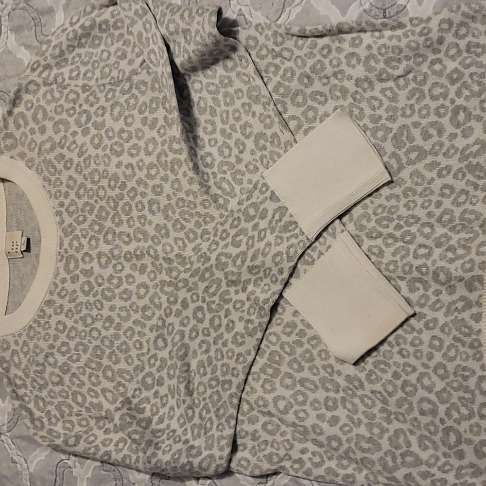 A New Day leopard sweater